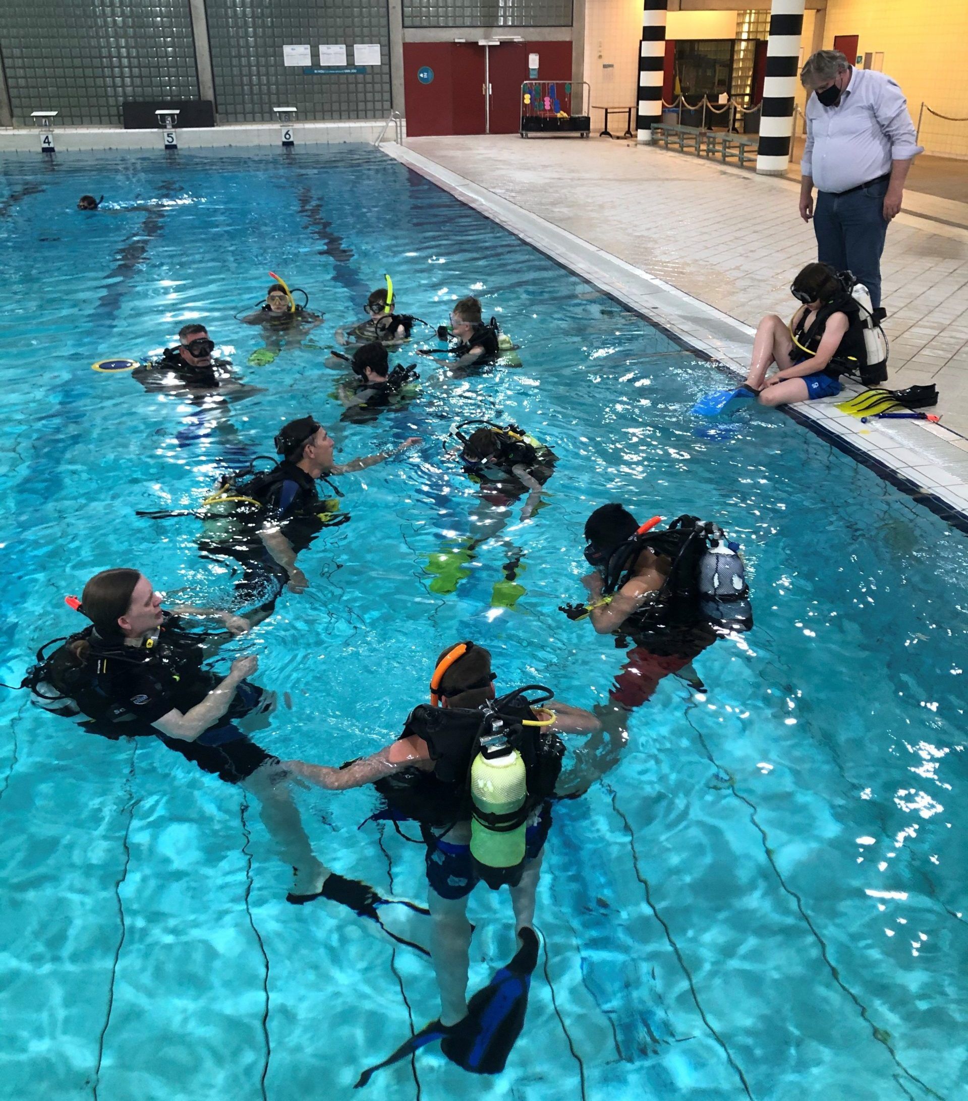 Open Water Divers klaar voor actie